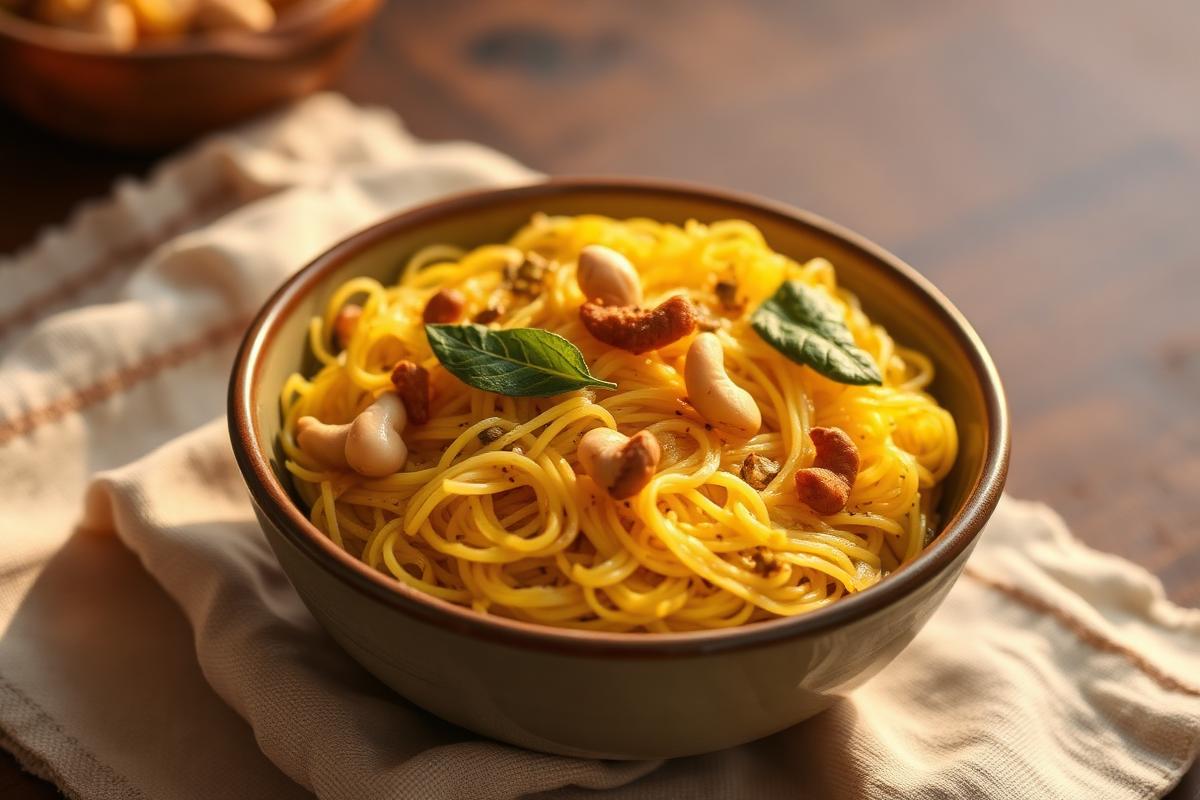 Ten-minute vermicelli upma made with Aashirvaad Vermicelli